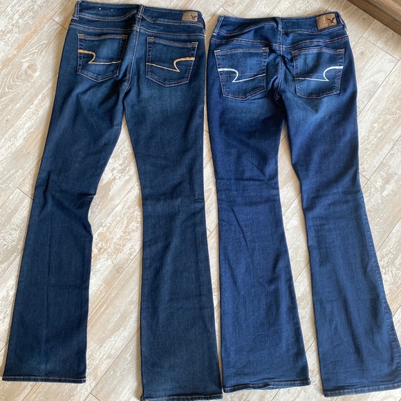 Women’s AE Kick Boot jeans size 4 - Picture 3 of 6